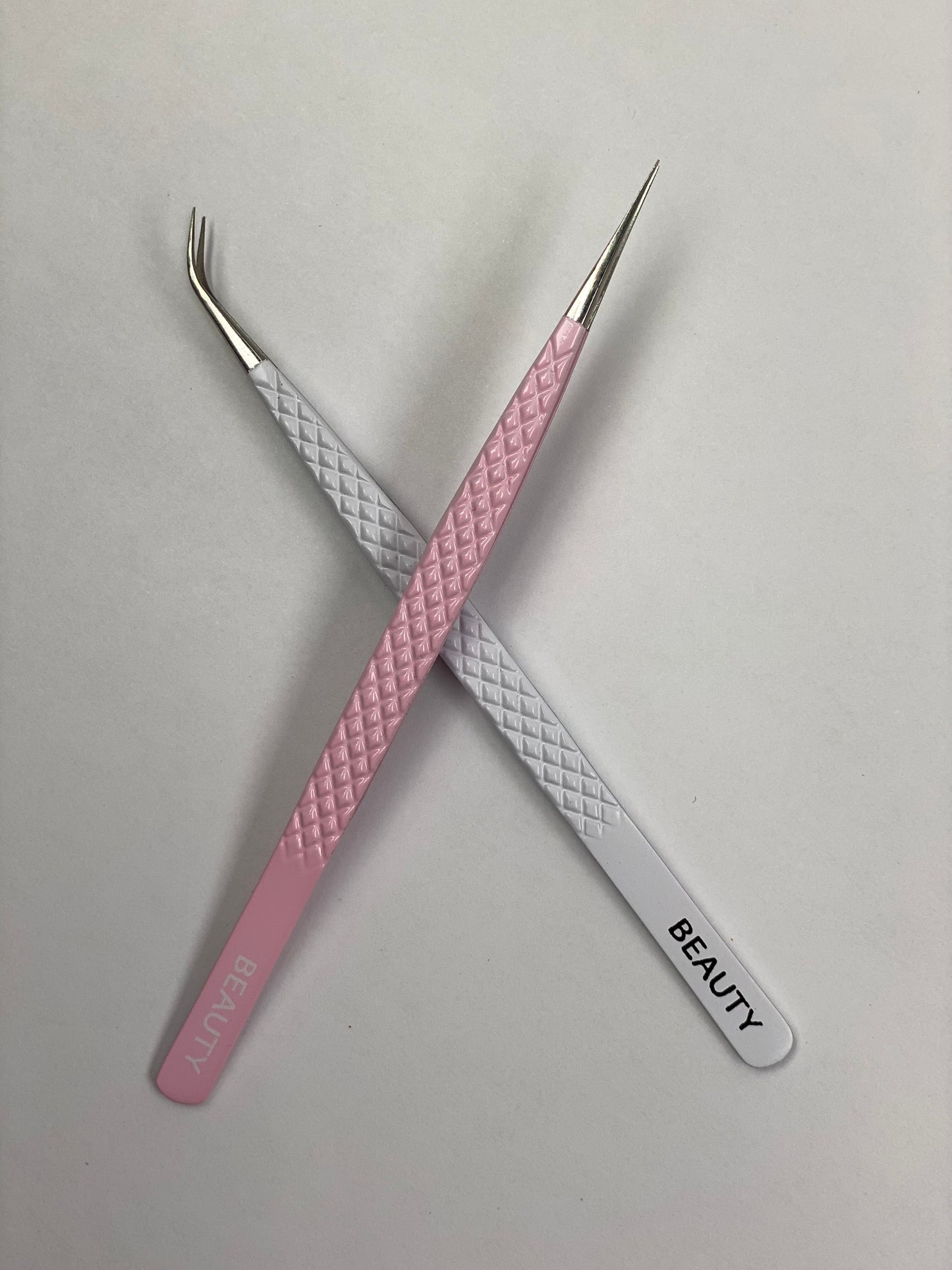Long Isolation Tweezers ( Silver Tip )