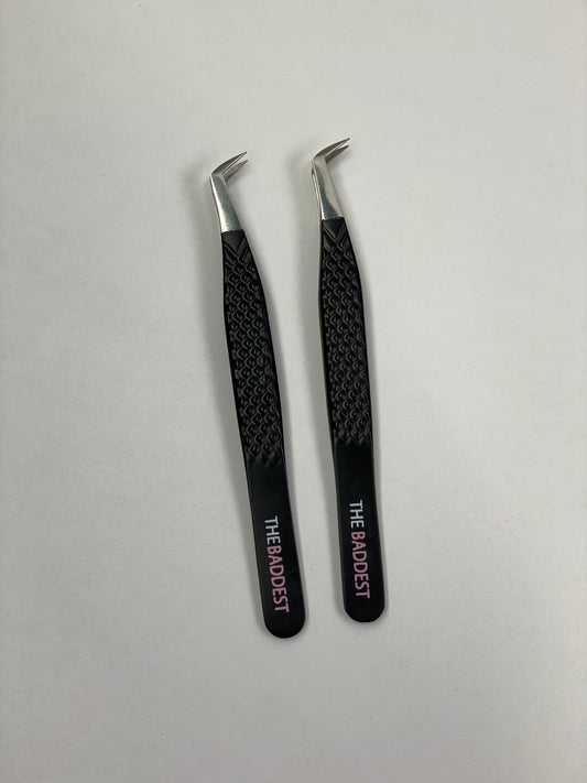 Boot Cut Tweezer “ The Baddest” (Silver Tip & Fiber Tip)