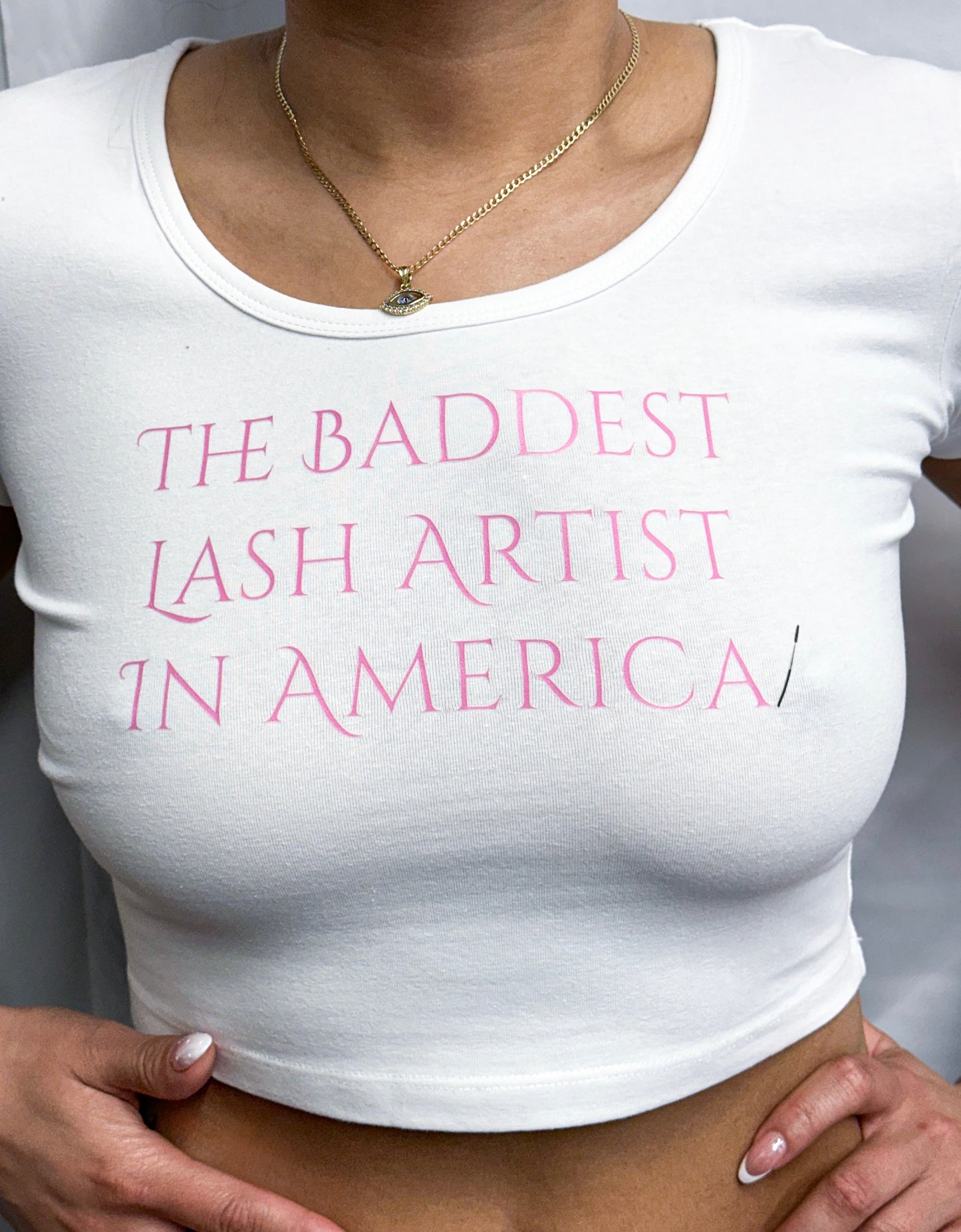 Baddest Lash Artist Baby Tee