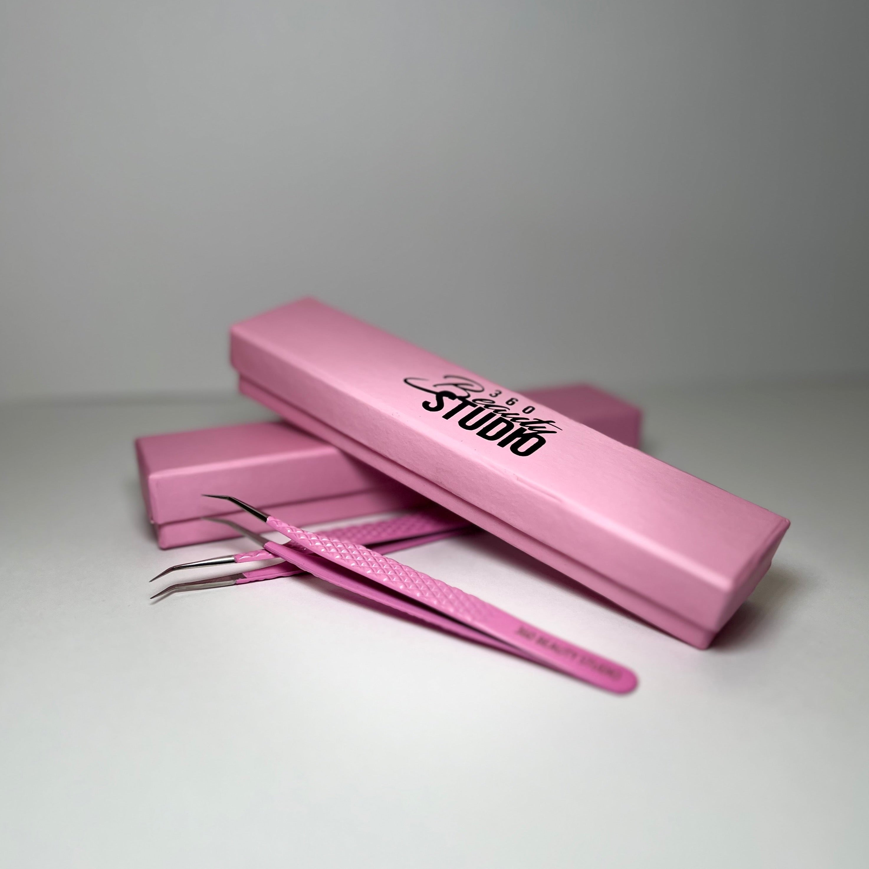 45 Degree Tweezer “ Her” ( Silver Tip & Fiber Tip) – 360 Beauty Studio
